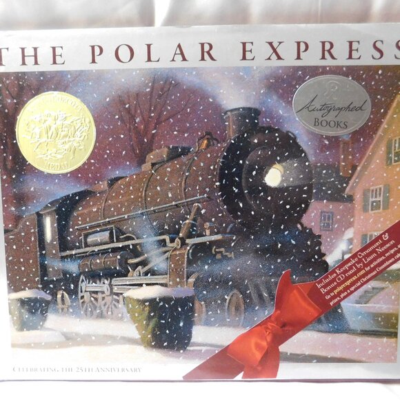 Accents The Polar Express 25th Anniversary Hardcover Book With Cd